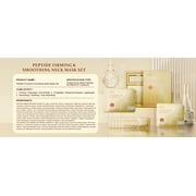Ycz Firming Sheet Facial Masks with Peptides and Hyaluronic Acid, 5 Count