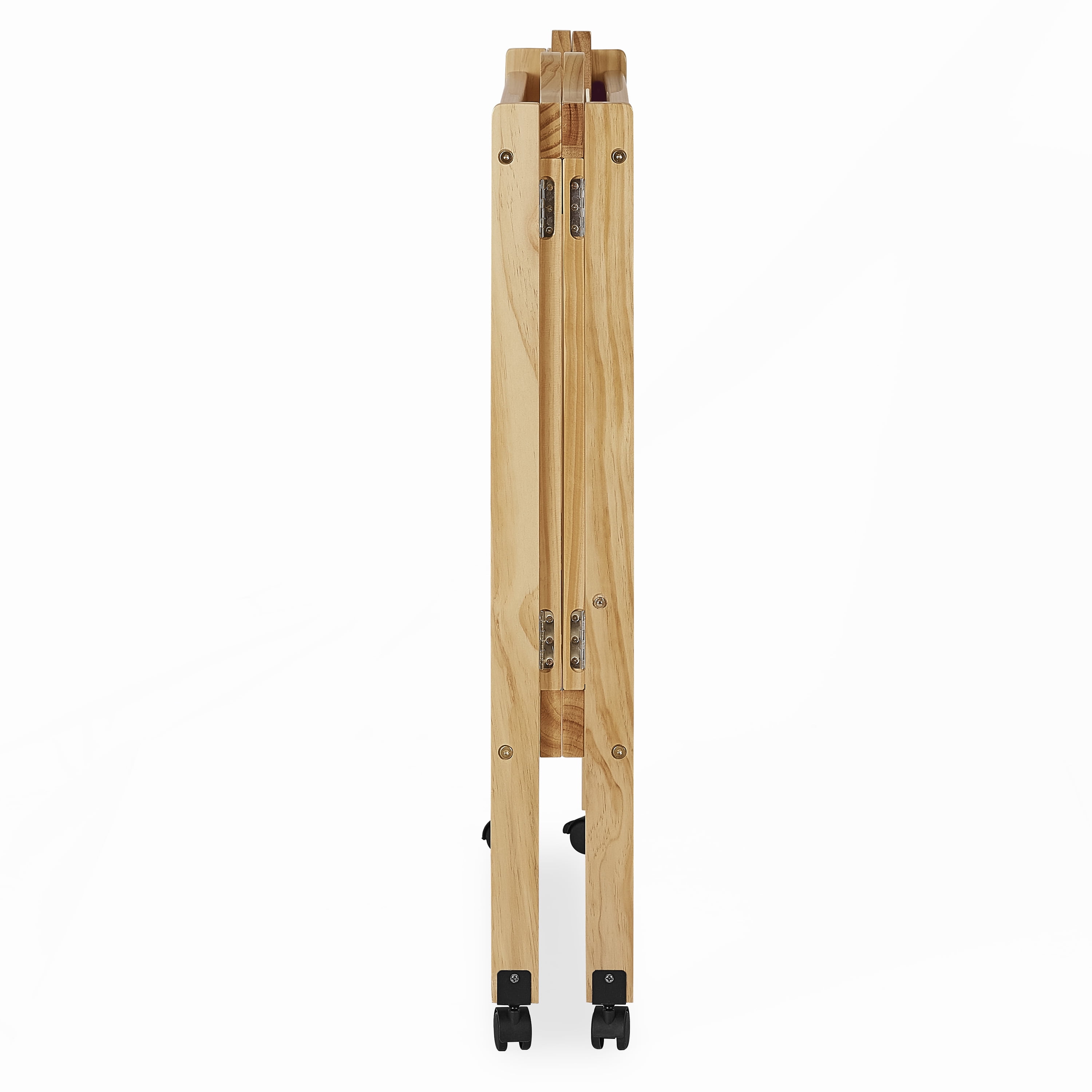 Dream On Me 2-in-1 Lightweight Folding Portable Crib, Natural