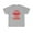 Sport Grey, variant on DJH Apparel | God Knows God Cares [RED] Christian Unisex T-shirt