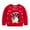melon d\'eau Rouge, variante sur Chandail Col en V pour Petits Garçons, Chandail Tricoté pour Bébé, Chandail en Molleton Menthe pour Garçons, Filles, Noël, Dessin Animé, Chaud, Manches Longues, Cardigan, Rouge 4-5 Ans