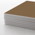 thumbnail image 4 of BAZIC Brown Foam Board 20" X 30", Colored Foam Boards 3/16 Inch Thickness, 25-Pack, 4 of 7