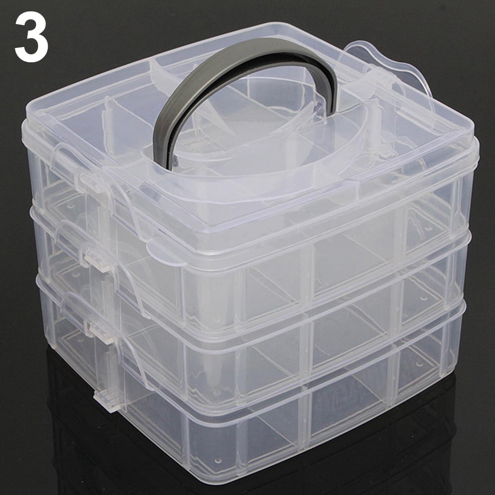 32/40/42/48/56/64 Slots Clear Storage Box Set Jewelry Beads Charms Pendants  Accessories Organizer Container Diy Craft Small Items Package Storage Box -  Temu Republic of Korea