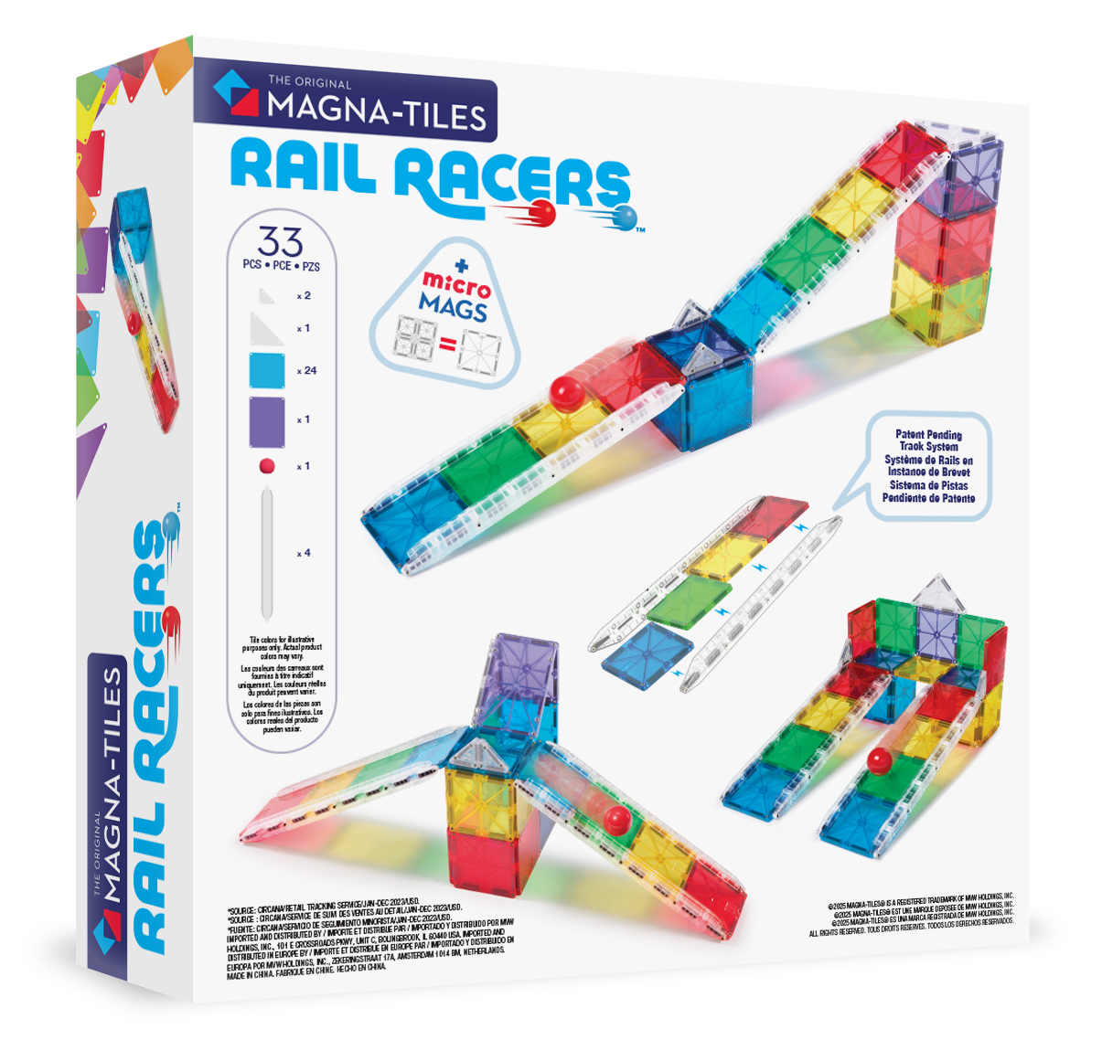MAGNA-TILES Rail Racers - Small