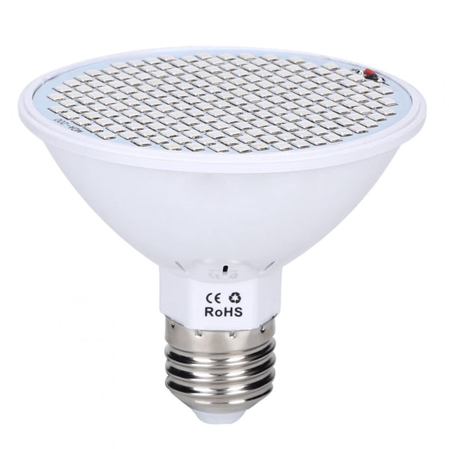 Bombilla para plantas de 200 LED, E27, 30 W, luz para cultivo de plantas, 85-265 V, para crecimiento de plantas con flores