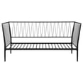 thumbnail image 4 of LHYY Vertigo Matte Black Metal Twin Daybed Bed Frame, 4 of 9