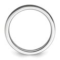 thumbnail image 3 of Sterling Silver Band Ring with Black Enamel, 3 of 4