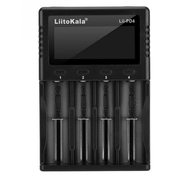 Battery charger LCD battery charger 18650 battery charger Rechargeable battery charger LiitoKala battery charger