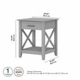 thumbnail image 2 of Bush Furniture Key West End Table, Cape Cod Gray, 2 of 7