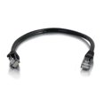 thumbnail image 1 of 20 ft. Cat6a Snagless Unshielded-UTP Ethernet Network Patch Cable - Black, 1 of 1