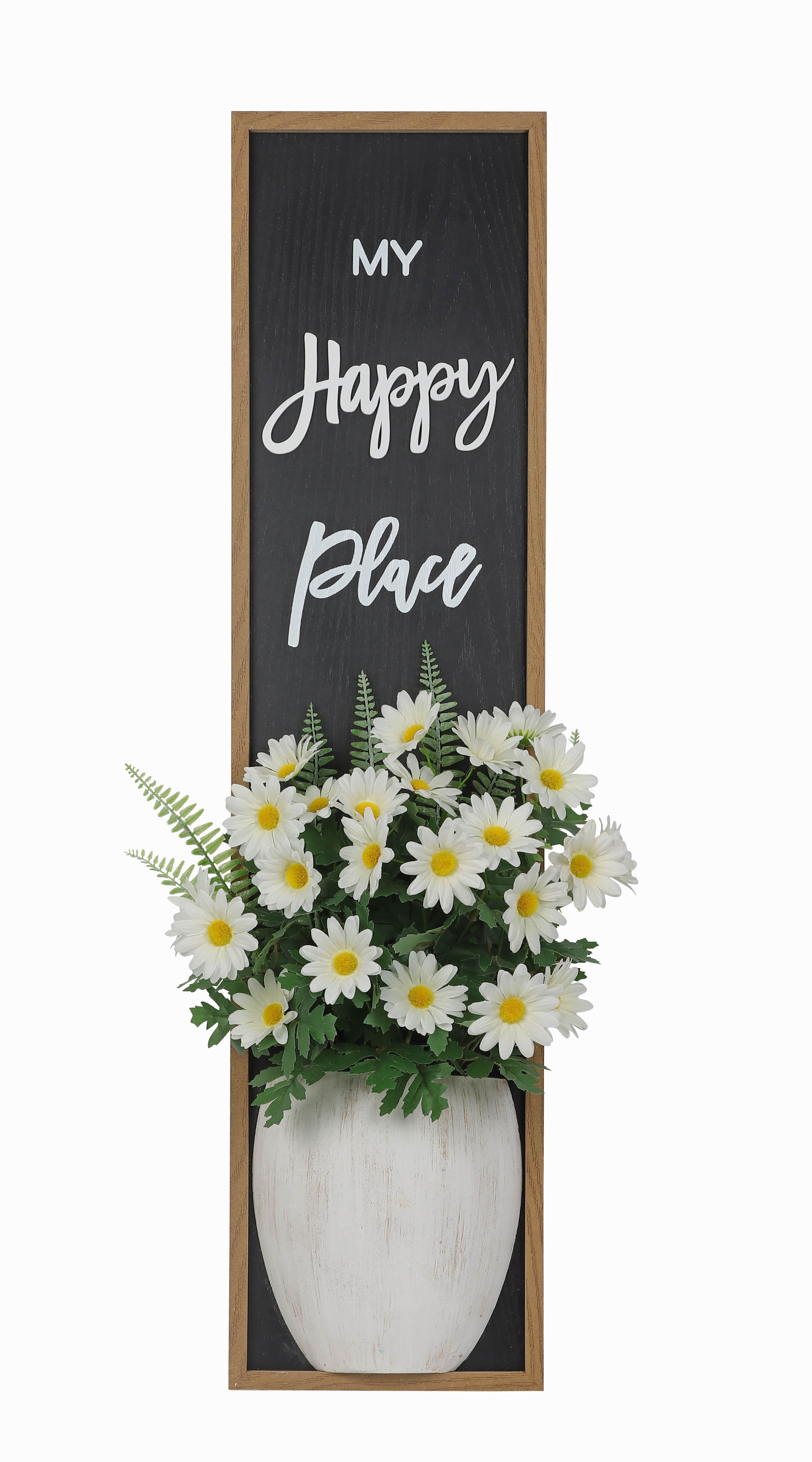 Way To Celebrate 'My Happy Place' Porch Sign