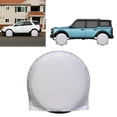 thumbnail image 5 of BLEEUS Rv Tire Cover Waterproof Automotive Wheel Protector For Trailers Rvs （Silver L）, 5 of 10
