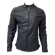 thumbnail image 1 of Chamarra Vini Piel Slim Fit Moda Hombre Tipo Biker Negro, 1 of 8