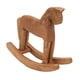 thumbnail image 4 of Caballo Balancín De Madera Antiguo De La Suerte Tallado A Mano Caballo De Troya Decoración De Mesa Para El Hogar Salón Oficina Dormitorio, 4 of 7