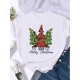 thumbnail image 1 of Camiseta con estampado de feliz navidad para mujer, ropa de vacaciones de los años 90, camisetas de año nuevo, camiseta gráfica, regalo de tendencia, 2025, 1 of 5