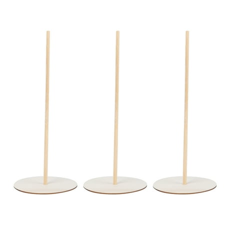 

3pcs Wooden Donuts Stand Birthday Party Doughnut Rack Sweet Cart Stand Donut Display Holder Donuts Bar Favors