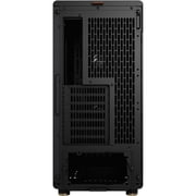 Fractal Design North Charcoal Black Chassis with Walnut Front and Mesh Side Panel ATX Mid Tower Computer Case