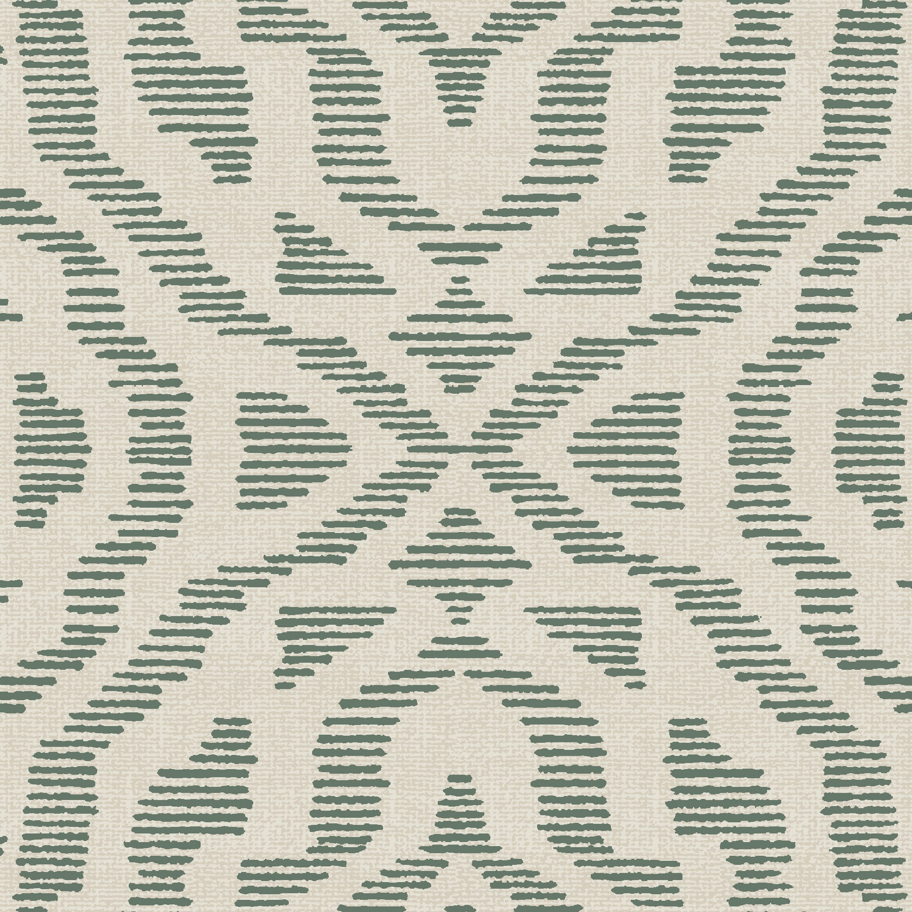 Mainstays Green Ikat Peel and Stick Wallpaper 30.75 Sq. ft, 1 Count