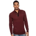thumbnail image 1 of 9 crowns tr men's lightweight loose weave sweater essentials-red-2xl, 1 of 2