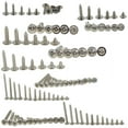 thumbnail image 3 of 304 stainless steel round head with pad nickel plated self tapping screw M4X40(100pcs), 3 of 4