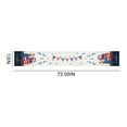 thumbnail image 3 of TERGAYEE Stripes Stars Patriotic Table Runner,13 X 72 Inch Independence Day Holiday Kitchen Dining Table Decor for Indoor Outdoor Home Party Decoration, 3 of 6