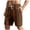 Coffee, variant on Leey-World Men's Athletic Shorts Mens Casual Shorts Cotton Drawstring 9 inch Chino Shorts Stretch Elastic Waist Summer Beach Golf Shorts(Coffee,S)