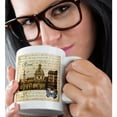 thumbnail image 2 of 3drose, Rome Buildings with Script, 11oz Mug, 2 of 6