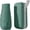 Dark Green, variant on UPF50+ Mini Travel Sun Umbrella for Purse With Case,Small Compact UV Umbrella Protection Sun,Lightweight Portable Parasol Windproof for Women Men Kids