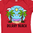 thumbnail image 4 of Inktastic Summer Vacation in Delray Beach Boys or Girls Baby Bodysuit, 4 of 5