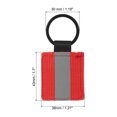 thumbnail image 2 of Uxcell Reflective Keychain Tags, Reflective Zipper Pulls Nylon Keychain High Visibility Reflectors Tags Red, 2 of 7