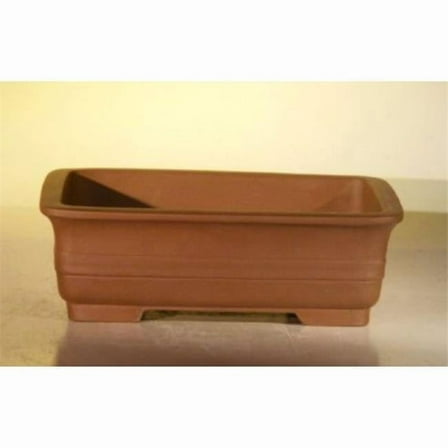 8.25 x 6 x 2.5 in. Rectangle Unglazed Ceramic Pot, Tan