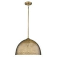thumbnail image 4 of Golden Lighting Shepard 1-light Pendant in Modern Brass and Modern Brass shade, 4 of 6