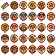 Crazy Cups Flavored Coffee in Single Serve Coffee Pods - Flavor Coffee Variety Pack Chocolate 40 Count