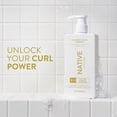 thumbnail image 3 of Native Curl Care 2-in-1 Mens Shampoo and Conditioner Coconut Milk and Turmeric 16.5 fl oz, 3 of 13
