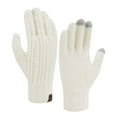 thumbnail image 1 of TINZ Winter Solid Color Knitted Gloves Suitable For Both Men And Women Providing Warmth And Comfort Women Gloves Gloves Mittens Women Women Gloves Mitten, 1 of 8