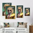 thumbnail image 4 of Designart Photorealistic Of Lion Canvas Wall Art, 4 of 5