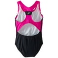 thumbnail image 2 of Speedo Big Girls' Solid Infinity Splice One Piece, New Blush, 12, 2 of 3