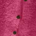 thumbnail image 6 of Tdoqot Girls Fleece Vest Outwear- Casual Pockets Button Down Warm Kids Winter Clothes Hot Pink Size 10, 6 of 6