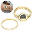 thumbnail image 1 of Relojes Para Mujer, Reloj Pulsera Conjunto De Joyas Reloj Con Movimiento De Cuarzo Pulsera De Acero De Titanio Para Mujer Para Cumpleaños/Navidad/Fiestas, 1 of 7