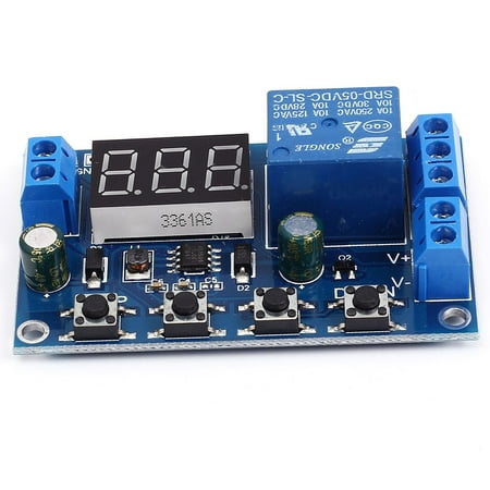 

DC 6-40V battery charger control switch overvoltage protection board