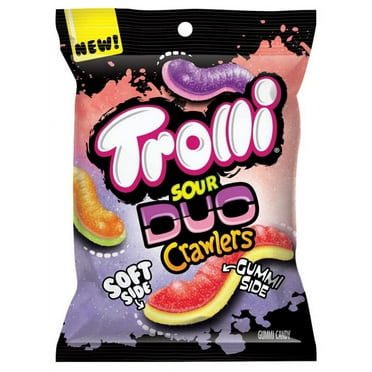 Pack of 2 - Trolli Duo Crawlers, 4.25 Ounce Packaging May Vary