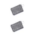 thumbnail image 2 of Advancent Limpiador de ollas, fregador de acero inoxidable, herramientas para frotar utensilios de cocina, herramienta para fregar, utensilio de Negro 2Conjunto, 2 of 6