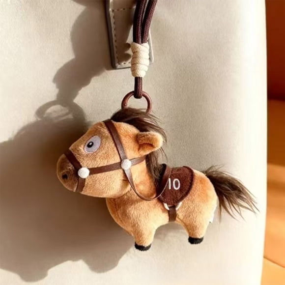 EGNMCR Pool Toys, Baby Toy, Toddler Toys Little Horse Horse Plushs Doll Birthday Gift For Female Short haired plush horse doll