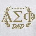 thumbnail image 3 of CafePress - Alpha Sigma Phi Greek Dad Gold T Shirt - Men's Classic Graphic T-Shirt, 3 of 4