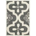 thumbnail image 2 of SAFAVIEH Chatham Derrick Geometric Wool Area Rug, Dark Gray/Ivory, 2' x 3', 2 of 7