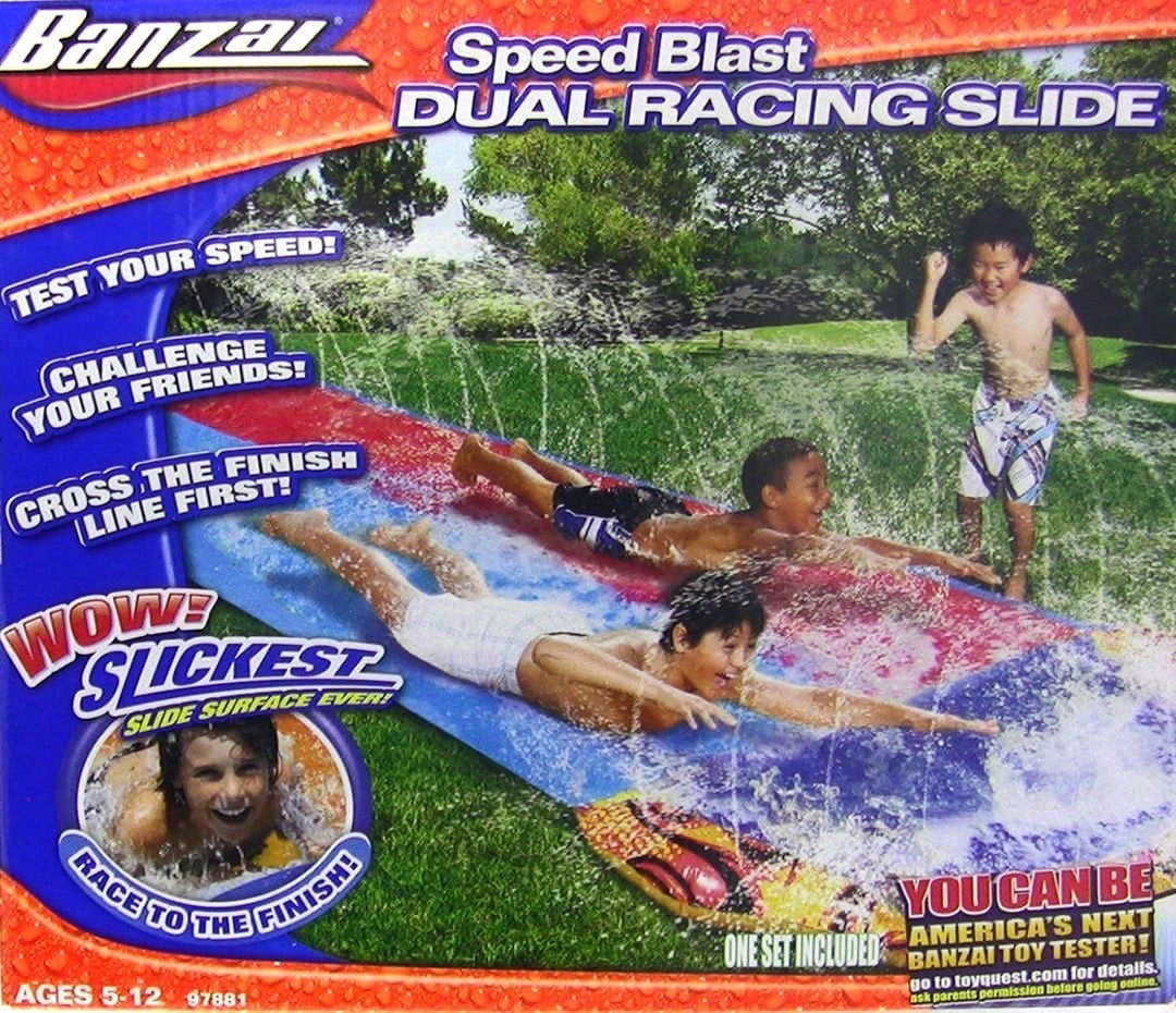 banzai speed blast water slide