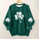 thumbnail image 2 of Vestido de Manga Larga una Línea para las Mujeres de San Patricio Día de Impresión de Lana Forrado Vestido con Capucha, Vestido Casual de Manga Larga con Suéter de Cuello Redondo, Vestido de Invierno, 2 of 5