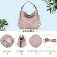 thumbnail image 4 of Monederos y bolsos para mujer, monederos vagabundos ajustables, bandolera, bandolera, bolso de mano MWW16-1022KH, 4 of 7