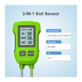 thumbnail image 2 of 3 In 1 Digital LCD Soil Meter Temperature Humidity PH Meter With Backlight Plant Measuring Instrument For Flower Plants Garden ,Upgraded Testing Structure, 2 of 6