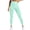 Green, variant on Yoga Leggings for Women Oversized Relaxed Slimming Yoga Trousers Elastic Spandex High Rise 7/8 Length Pants Solid Trousers for Teen Girls Fitness Swimming Pool Green