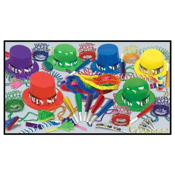 Beistle The Showtime Kit For 100 People for New Year's Eve